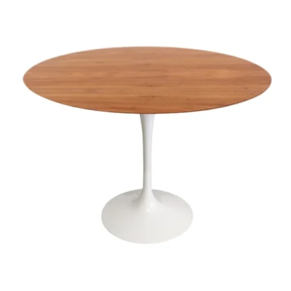 Mesa de Jantar Saarinen Tulipa Redonda - 80 cm - Madeira Freijo