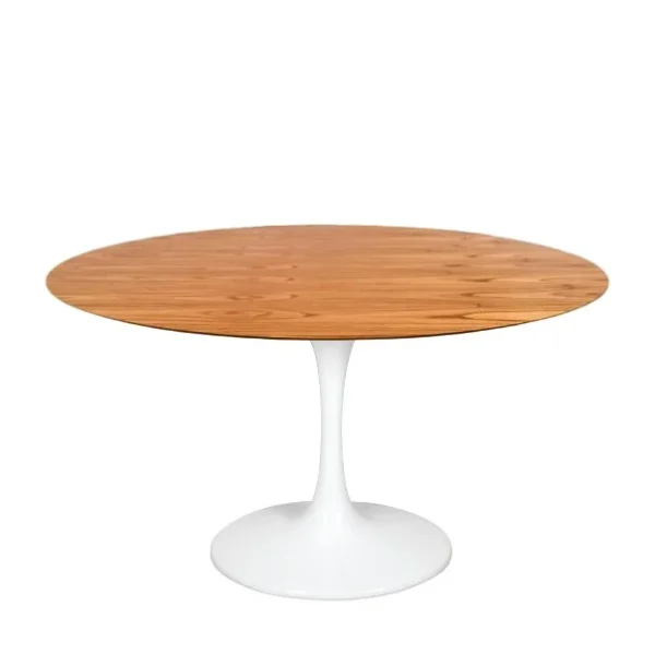 Mesa de Jantar Saarinen Tulipa Redonda - 150 cm - Madeira Cinamomo