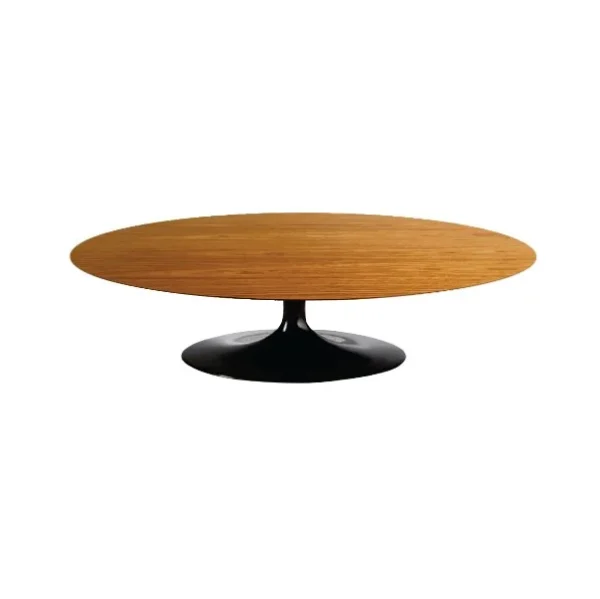 Mesa de Centro Saarinen Tulipa Oval - 137x91 cm - Madeira Freijo - Imagem 2