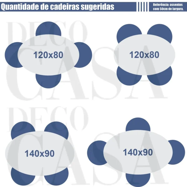 Mesa de Jantar Saarinen Tulipa - Oval - 140x90 cm - Laca Acetinada Branca com Vidro - Imagem 8