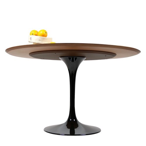 Mesa de Jantar Saarinen Tulipa Redonda - 90 cm - Madeira Pau Ferro - Imagem 8