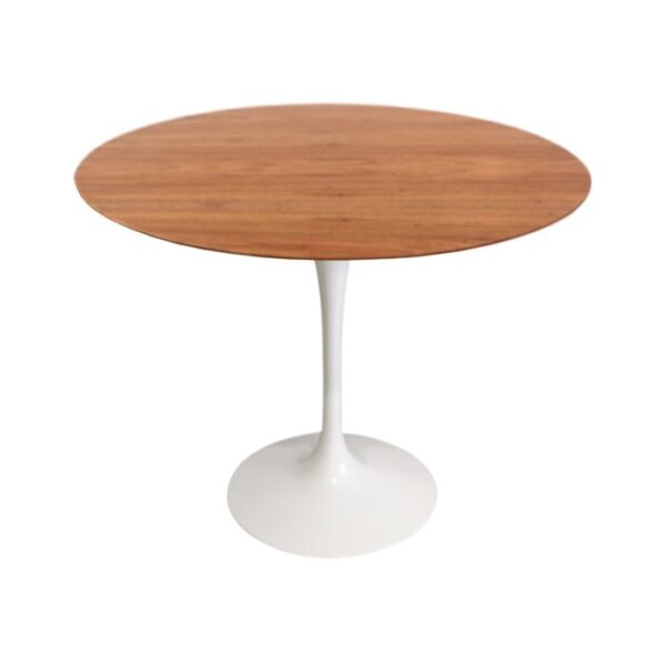 Mesa de Jantar Saarinen Tulipa Redonda - 107 cm - Madeira Freijo