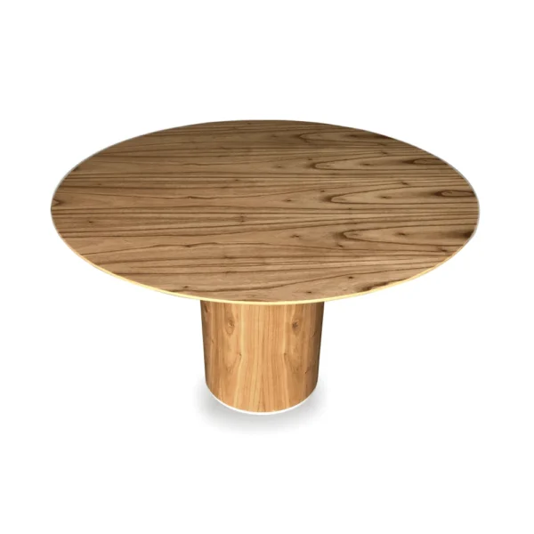 Mesa de Jantar Noêmia Redonda 107 cm em Madeira Cinamomo - Imagem 4