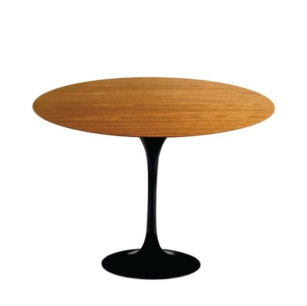 Mesa de Jantar Saarinen Tulipa Redonda - 107 cm - Madeira Freijo - Imagem 4
