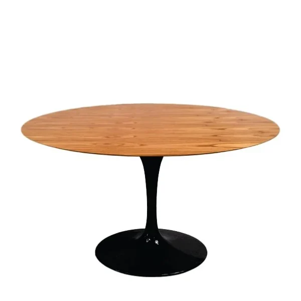Mesa de Jantar Saarinen Tulipa Redonda - 150 cm - Madeira Cinamomo - Imagem 2
