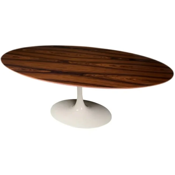 Mesa de Jantar Tulipa Saarinen - Oval - 235x122 cm - Madeira Pau Ferro - Imagem 2