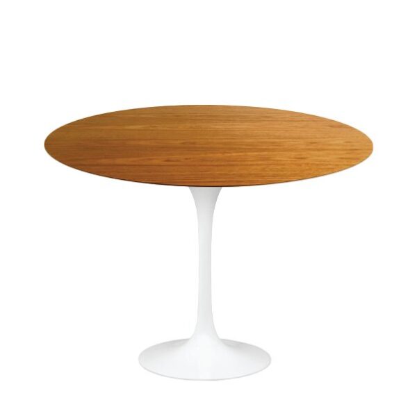 Mesa de Jantar Saarinen Tulipa Redonda - 107 cm - Madeira Freijo - Imagem 3