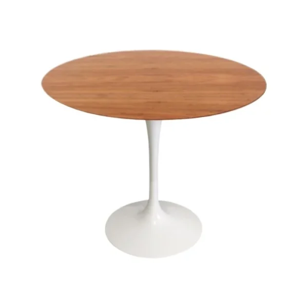 Mesa de Jantar Saarinen Tulipa Redonda - 90 cm - Madeira Freijo