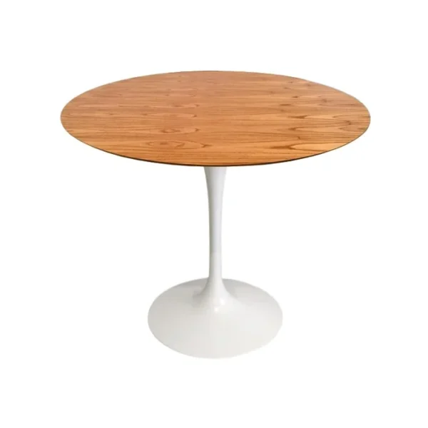 Mesa de Jantar Saarinen Tulipa Redonda - 80 cm - Madeira Cinamomo