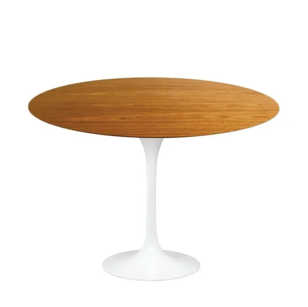 Mesa de Jantar Saarinen Tulipa Redonda - 120 cm - Madeira Freijo