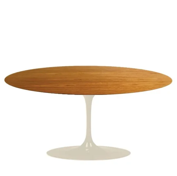 Mesa de Jantar Saarinen Tulipa - Oval - 235x122 cm - Madeira Freijo - Imagem 7