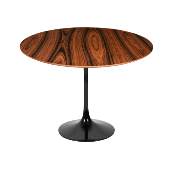 Mesa de Jantar Saarinen Tulipa Redonda - 90 cm - Madeira Pau Ferro - Imagem 2
