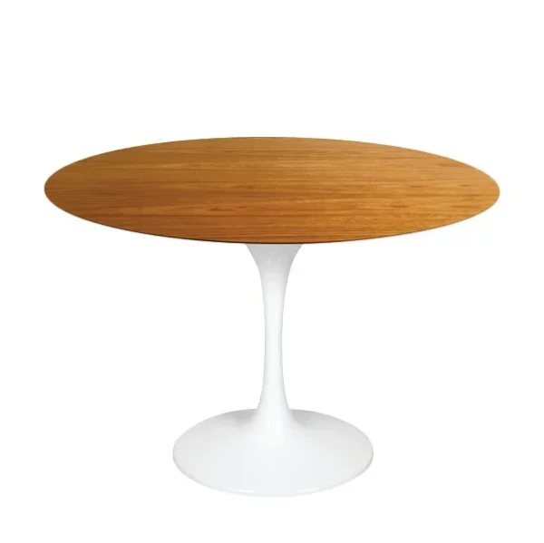 Mesa de Jantar Saarinen Tulipa Redonda - 137 cm - Madeira Freijo
