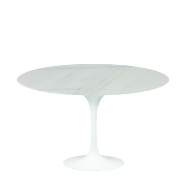 Mesa de Jantar Saarinen Tulipa Redonda - 120 cm - Marmore Espirito Santo