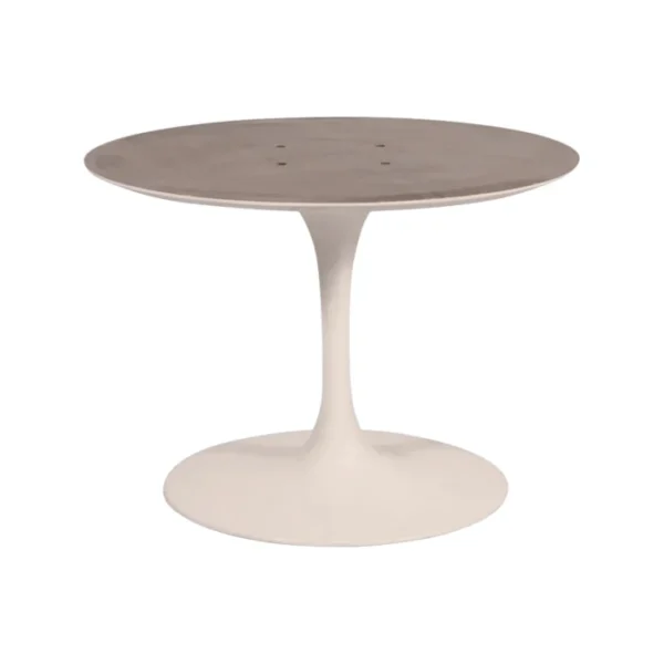 Base de Mesa Saarinen de Jantar Redonda em Alumínio - Tampos de 130 até 150cm - Imagem 2